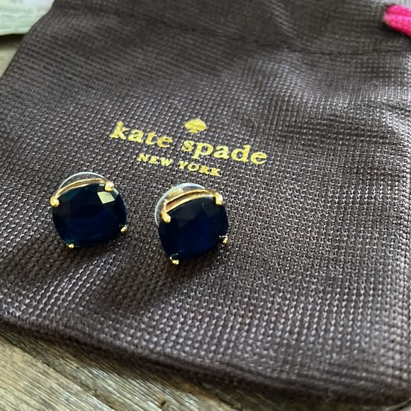 kate spade Jewelry - Blue Kate Spade Studs